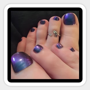 Pretty Toes Sticker